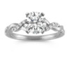Mobile Image of Engagement Ring with Round Diamond